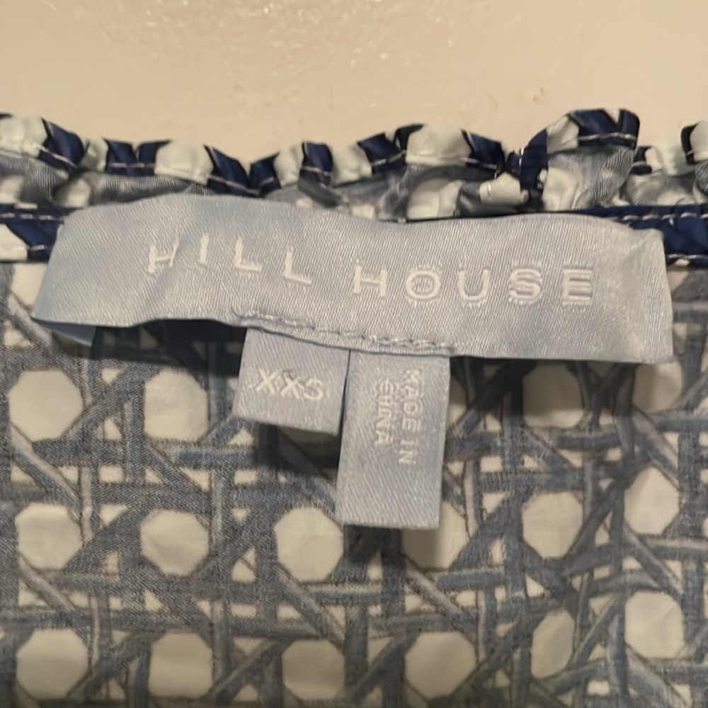 Hill House Blue and White Midi Dress - Picture 9 of 12